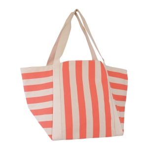 Sac cabas carré en coton avec doublure 4