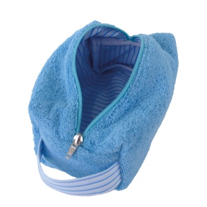 Trousse rectangulaire en éponge avec doublure imperméable 6