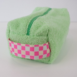 Trousse rectangulaire en éponge avec doublure imperméable 7