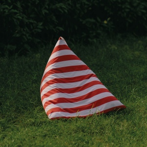 Pouf de plage en polyester imperméable avec bandoulière 6