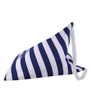 Pouf de plage en polyester imperméable avec bandoulière