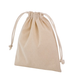 Petit pochon 2 cordons en coton recyclé 150 g 4
