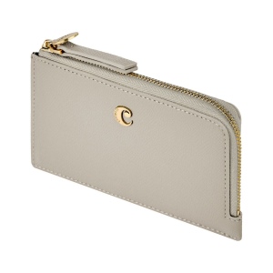 Porte-cartes zip Séraphine Light Grey 4