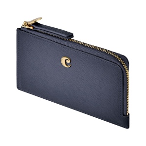 Porte-cartes zip Séraphine Navy 4