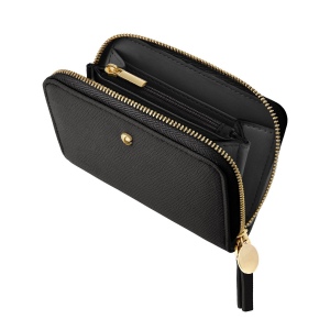 Portefeuille zip Séraphine Black 3