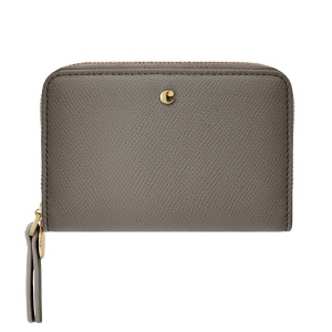 Portefeuille zip Séraphine Taupe 2