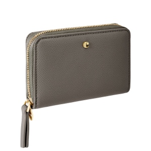 Portefeuille zip Séraphine Taupe 4