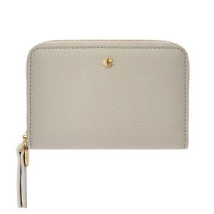 Portefeuille zip Séraphine Light Grey 2