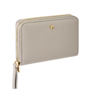 Portefeuille zip Séraphine Light Grey 4