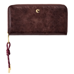 Portefeuille voyage Philomène Burgundy 2