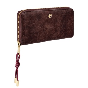 Portefeuille voyage Philomène Burgundy 4