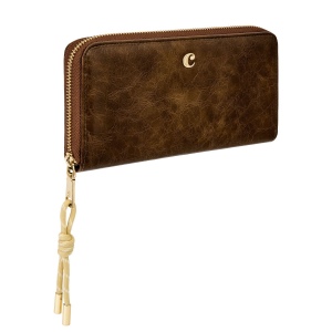 Portefeuille voyage Philomène Camel 4