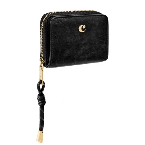 Portefeuille avec flap Philomène Black 4