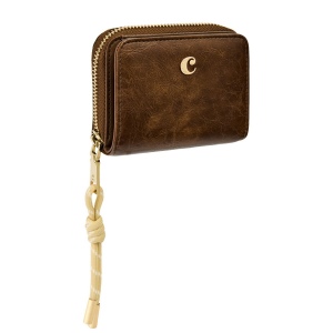Portefeuille avec flap Philomène Camel 4