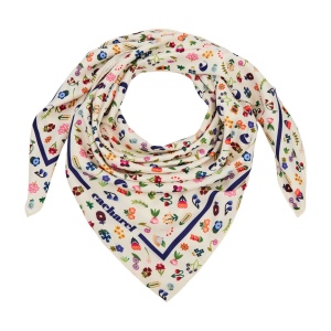 Foulard Séraphine White 3