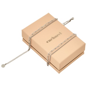 Parure Olympe Silver (bracelet & collier)