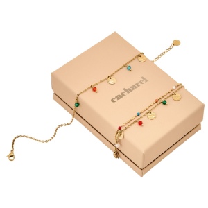 Parure Séraphine Gold (bracelet & collier)