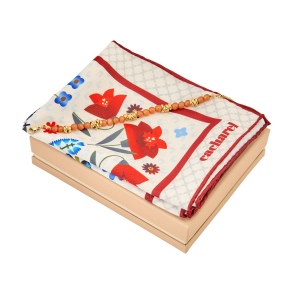Parure Cacharel (bracelet & foulard)