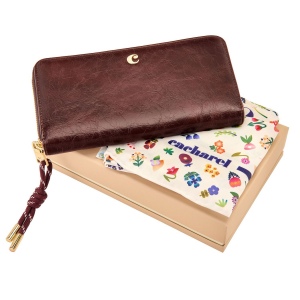Parure Cacharel (portefeuille voyage & foulard)