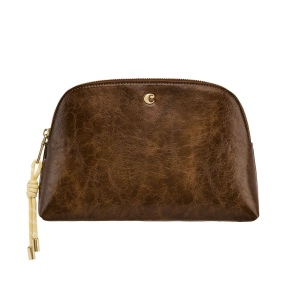 Petite trousse de toilette Philomène Camel