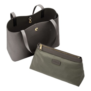 Sac shopping Séraphine Taupe 2