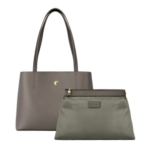 Sac shopping Séraphine Taupe 5