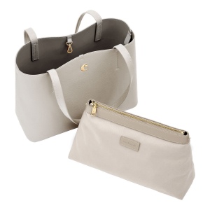 Sac shopping Séraphine Light Grey 2