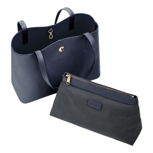 Sac shopping Séraphine Navy 2