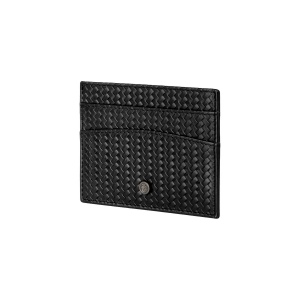 Porte-cartes Interlace Black 3