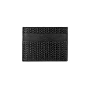 Porte-cartes Interlace Black 4