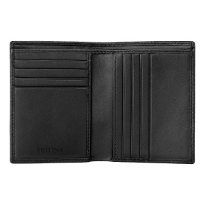 Porte-cartes Double Interlace Black 3