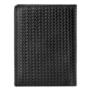 Porte-cartes Double Interlace Black 5