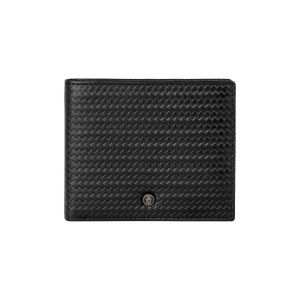 Portefeuille-cartes Interlace Black 2