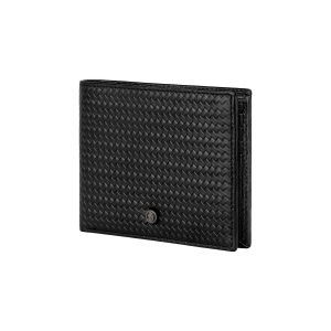 Portefeuille-cartes Interlace Black 4