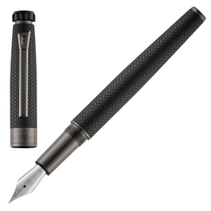 Stylo plume Interlace Black