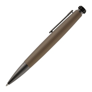 Stylo bille Interlace Taupe 2