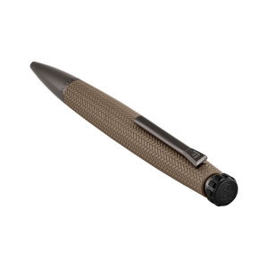 Stylo bille Interlace Taupe 3