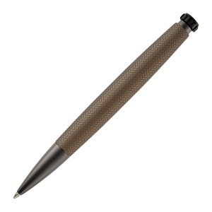 Stylo bille Interlace Taupe 4
