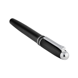 Stylo plume Classicals Brushed Black & Chrome 5