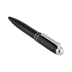 Stylo bille Classicals Brushed Black & Chrome 3