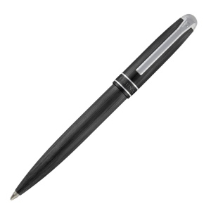 Stylo bille Classicals Brushed Black & Chrome
