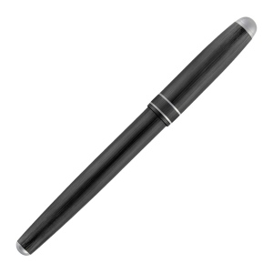 Stylo roller Classicals Brushed Black & Chrome 6
