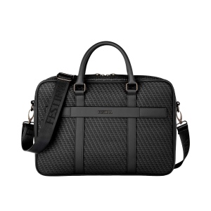 Porte-documents Interlace Black