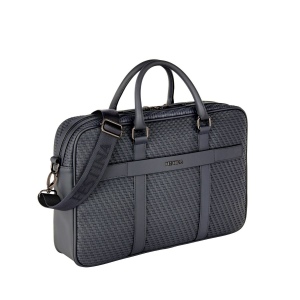 Porte-documents Interlace Navy 3
