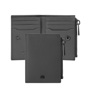 Porte-cartes Double Jefferson Grey