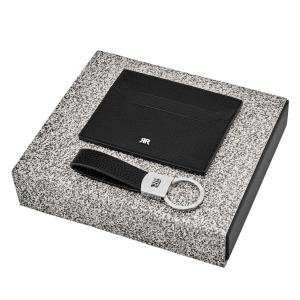 Parure Jefferson Black (porte-clefs & porte-cartes)