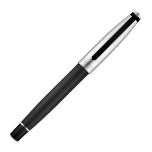 Stylo plume Benson Black & Chrome 3