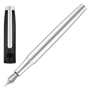 Stylo plume Rivington Black & Chrome