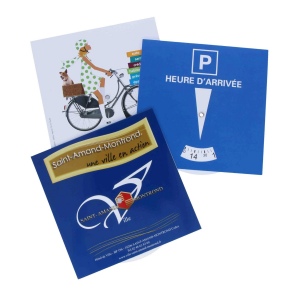 Disque européen de stationnement Carton - Quadri