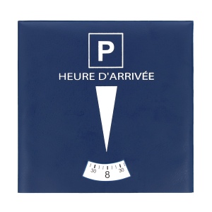 Disque européen de stationnement PVC - Standard